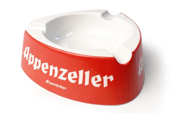 Appenzeller Alpenbitter Aschenbecher, rot